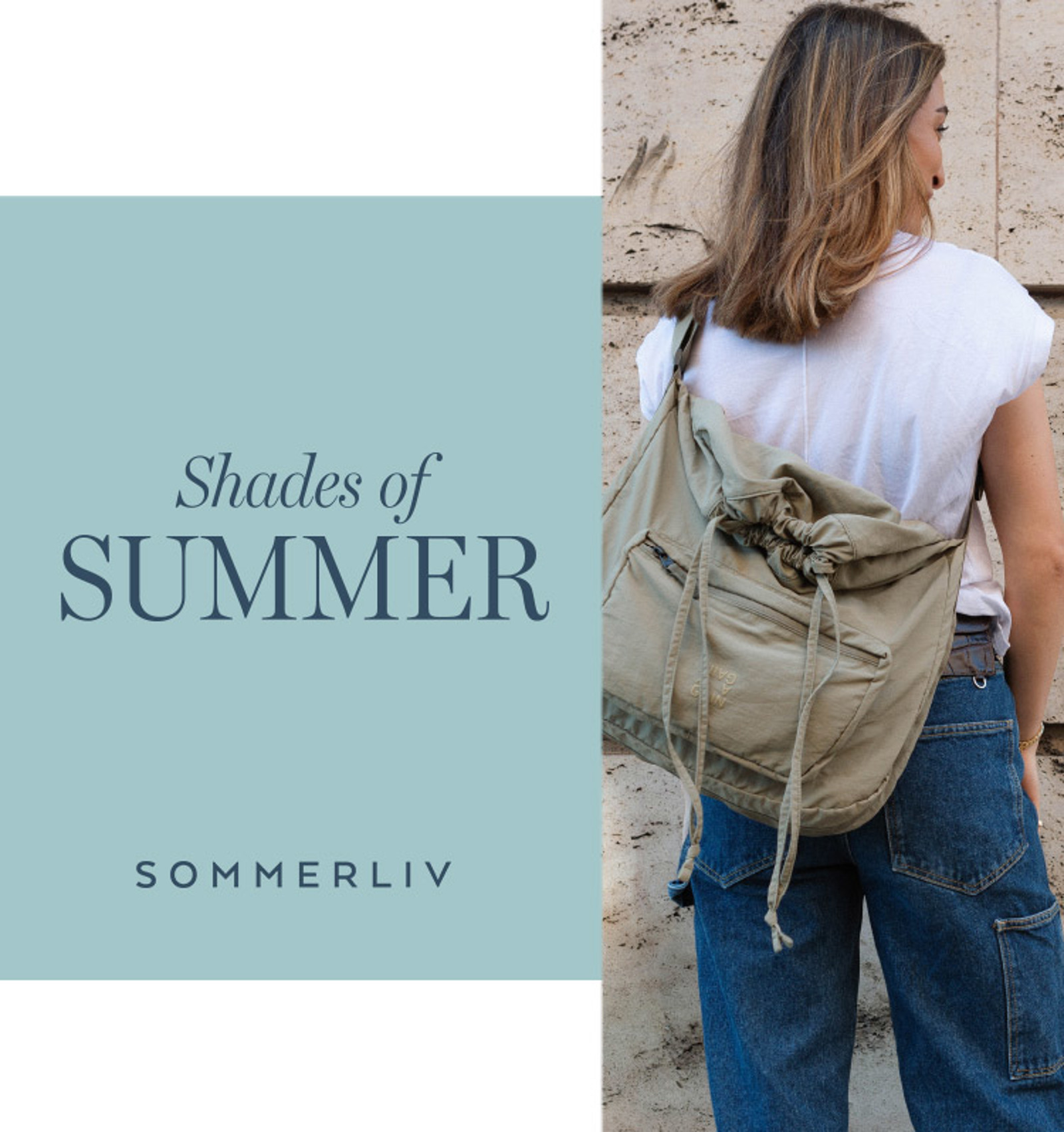 Again crossbody taske. Få inspiration til dit sommer look på neye.dk