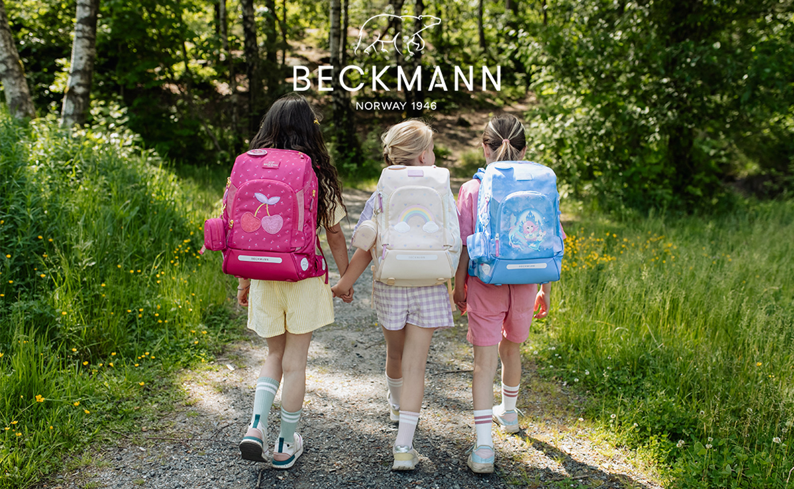 Beckmann skoletasker til piger og drenge. Stort udvalg hos NEYE