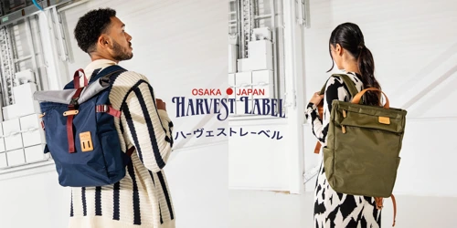 Harvest Label ryggsäckar. Shoppa det japanska varumärket på neye.se