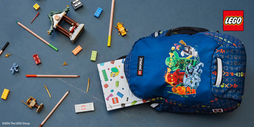 Lego Bags skoletaske 2024. Stort udvalg af Lego rygsække og skoletilbehør på neye.dk