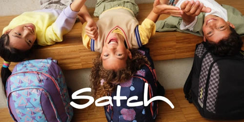 Satch skoletasker. Stort udvalg af skoletasker og penalhuse til børn hos NEYE