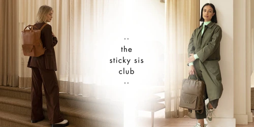 The Sticky Sis Club tasker og rygsække. Stort udvalg hos NEYE