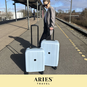 Aries Travel kuffert. Stort udvalg af Aries Travel kufferter og rejsetilbehør på neye.dk