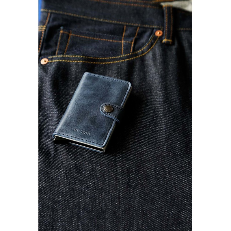 Secrid Kortholder Mini wallet Blå 6