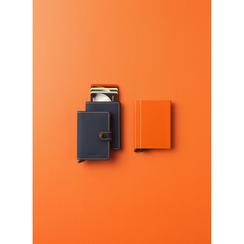 Secrid Kortholder Mini wallet Blå/orange 2