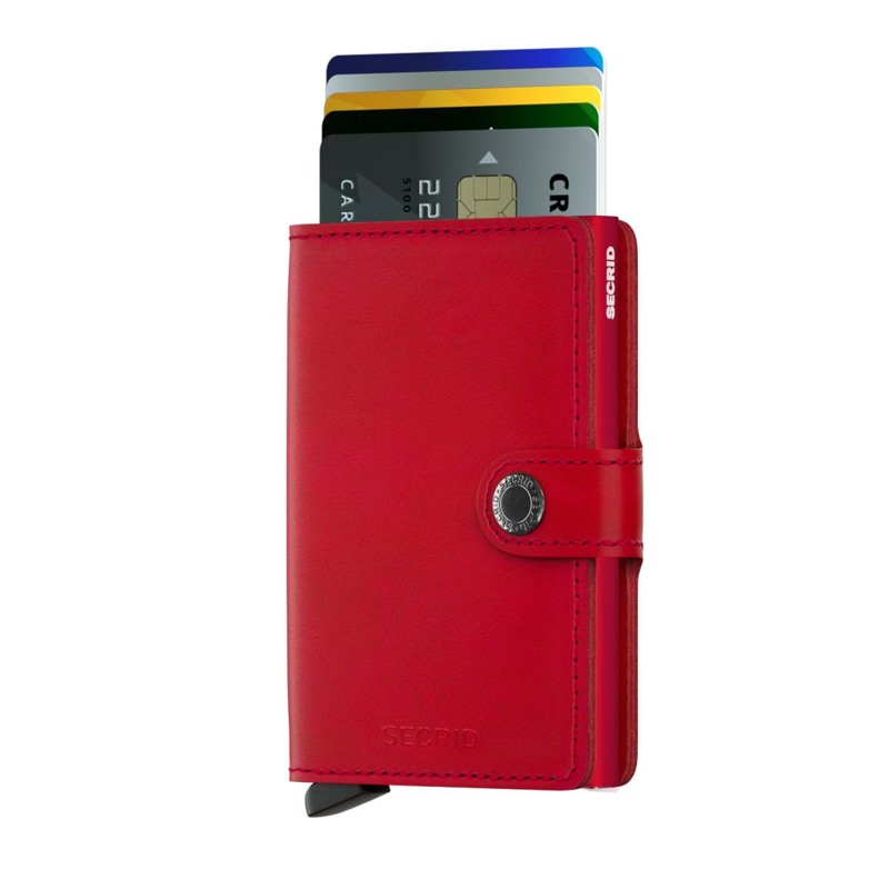 Secrid Kortholder Mini wallet Rød/rød 2