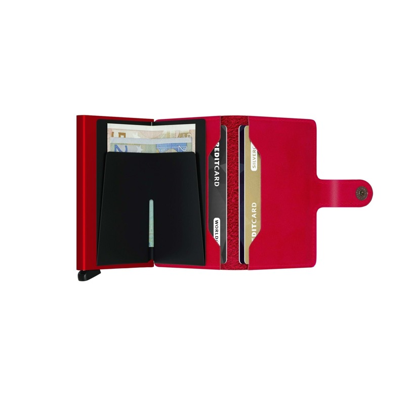 Secrid Kortholder Mini wallet Rød/rød 3