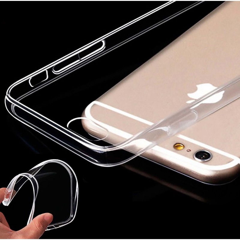 Estuff iPhone 6/6S Clear TPU Cover Transparent 2
