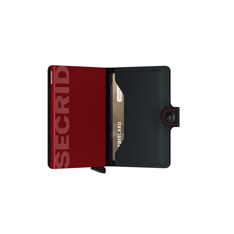 Secrid Kortholder Mini wallet Sort/Rød 4