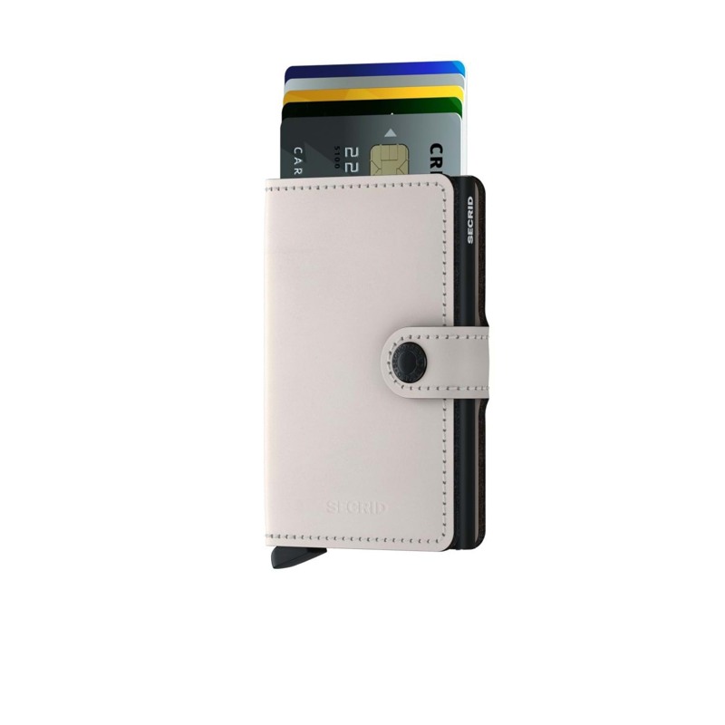 Secrid Kortholder Mini wallet Hvid/sort 2
