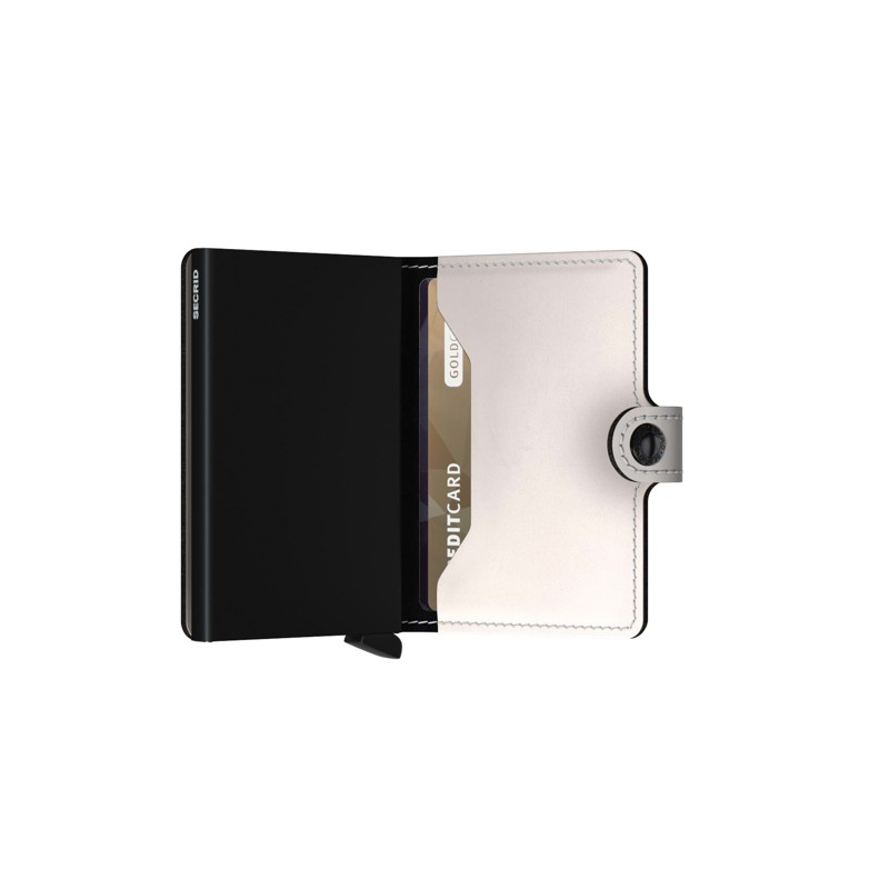 Secrid Kortholder Mini wallet Hvid/sort 4
