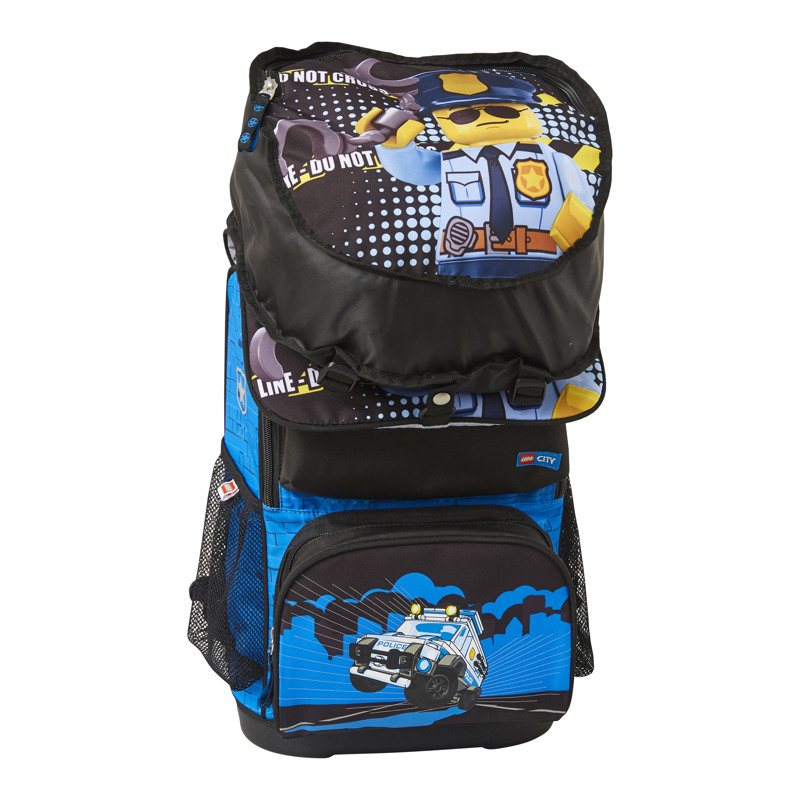 LEGO Bags Skoletaskesæt Optimo City Poli Blå/sort 3