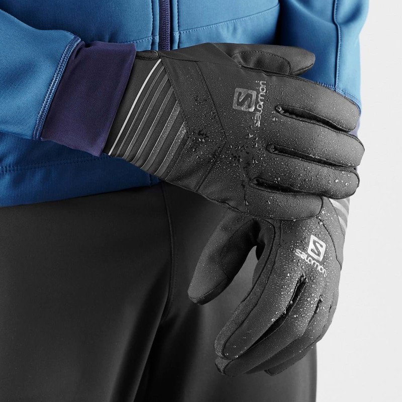 Salomon Herrehandske RS Warm Glove U Sort 4