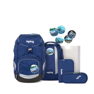 Ergobag Skoletaskesæt Pack InspectBear Blå