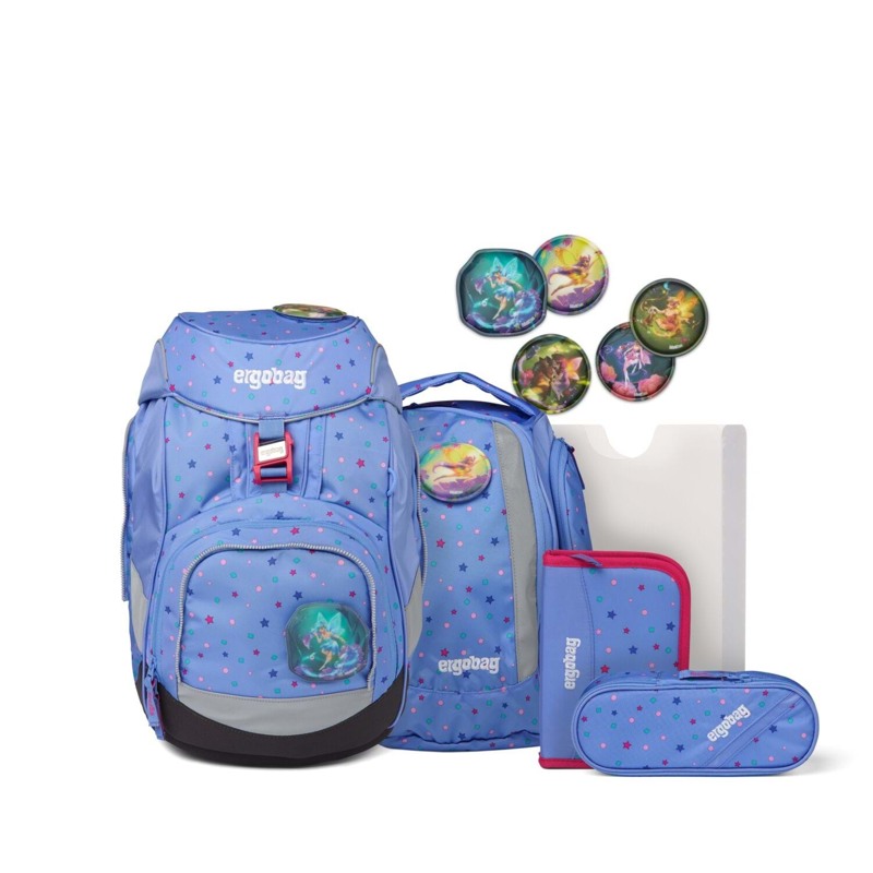 Ergobag Skoletaskesæt Pack AdoraBear Lavendel 1