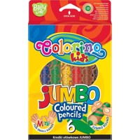 Colorino Blyanter runde Extra Jumbo /6 Ass farver 1
