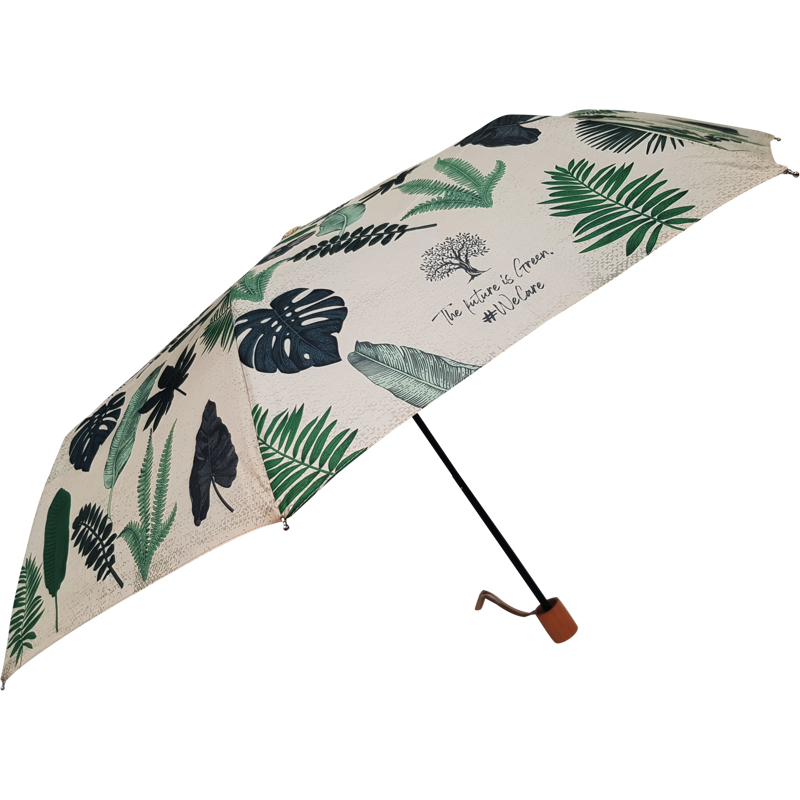 Hoffmann Paraply kort manuel Blomst 2