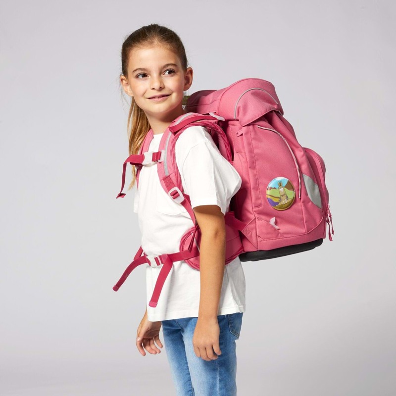 Ergobag Skoletaskesæt Pack Eco Hero Lyserød 8