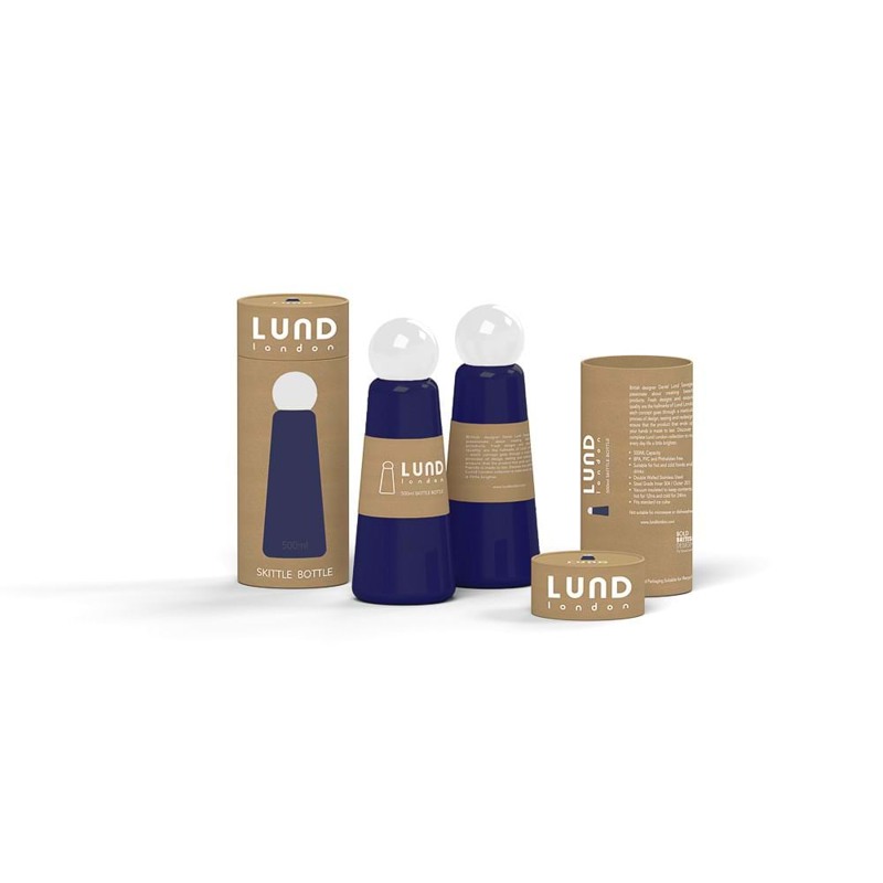 Lund London Termoflasker Original Mørk blå 3
