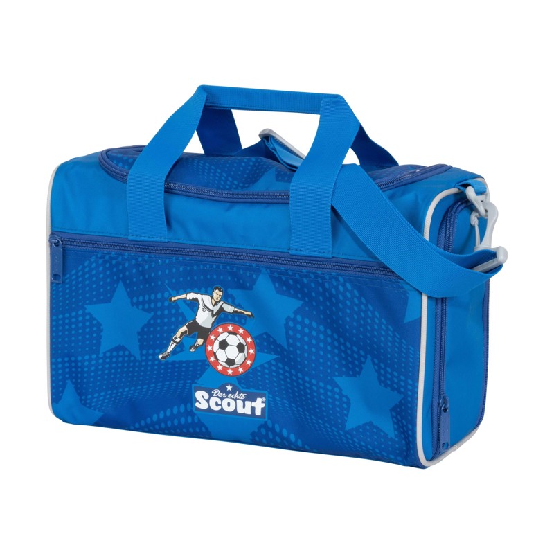 Scout Skoletaskesæt Alpha Fodbold Blå 6