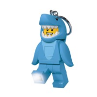 LEGO Nøglering med LED lys Shark Kobolt 1