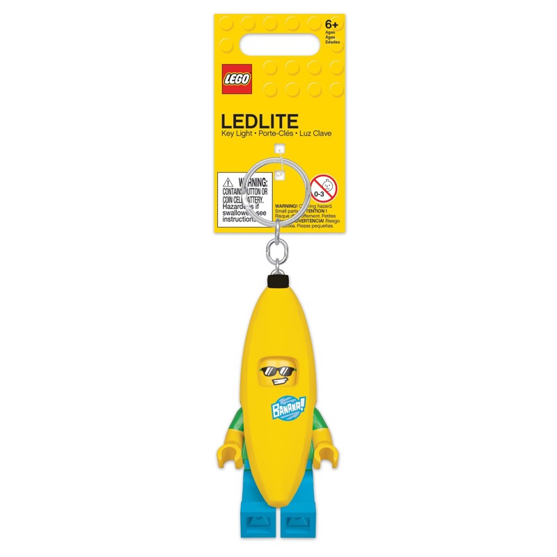 LEGO Bags Nøglering m/lys Banna Guy Blå m/ gul 2