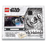LEGO Bags Notesbog med indhold Tie Fight Hvid 1