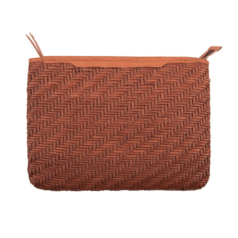 Leather by Beth Fashion Computer Sleeve India Cognac 1