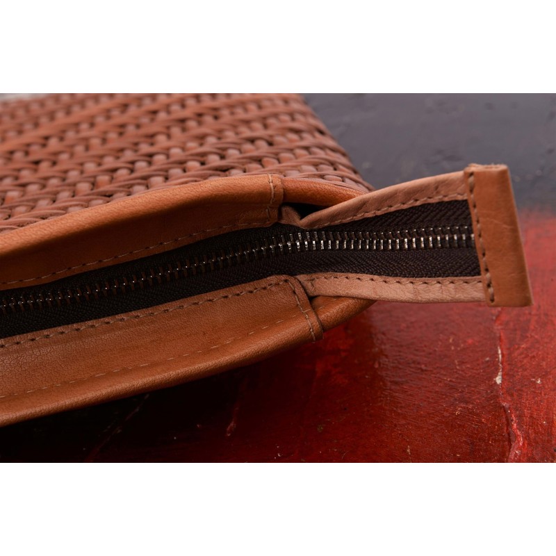 Leather by Beth Fashion Computer Sleeve India Cognac 5