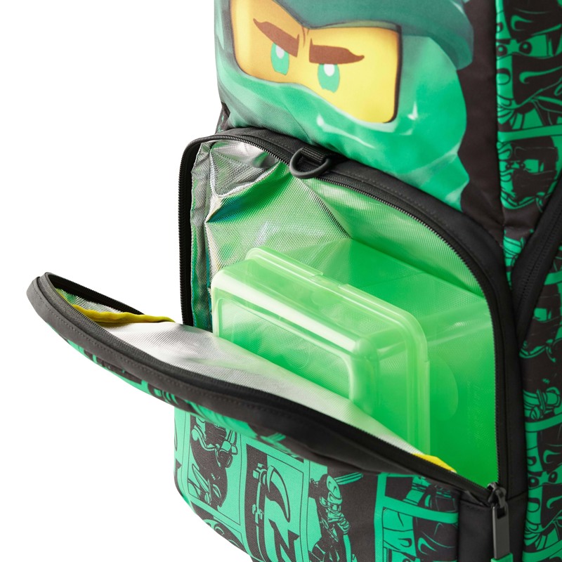LEGO Bags Skoletaske Maxi+ Ninjago Green Grøn 5