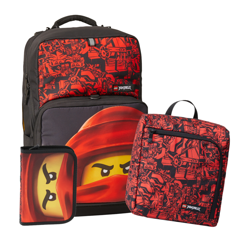 LEGO Bags Skoletaskesæt Optimo+ Ninjago  Rød 1