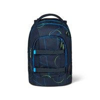 Satch Skoletaske Pack Blue Tech M. blå 1
