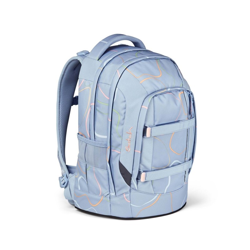 Satch Skoletaske Pack Vivid Blue Lyseblå 2