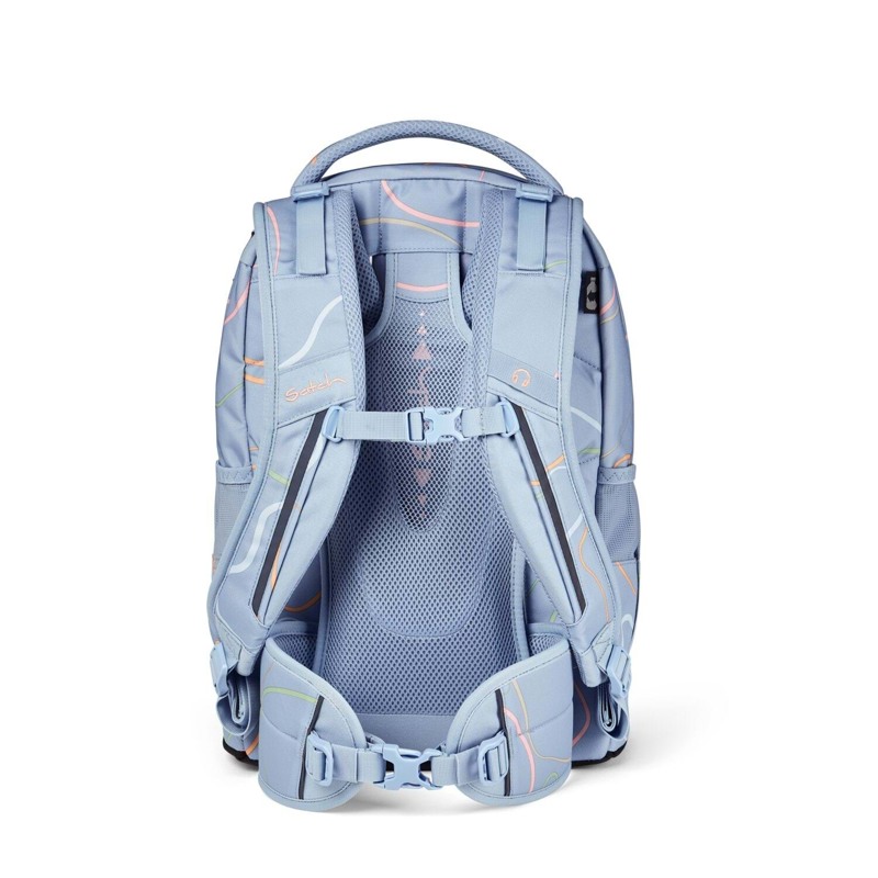 Satch Skoletaske Pack Vivid Blue Lyseblå 5