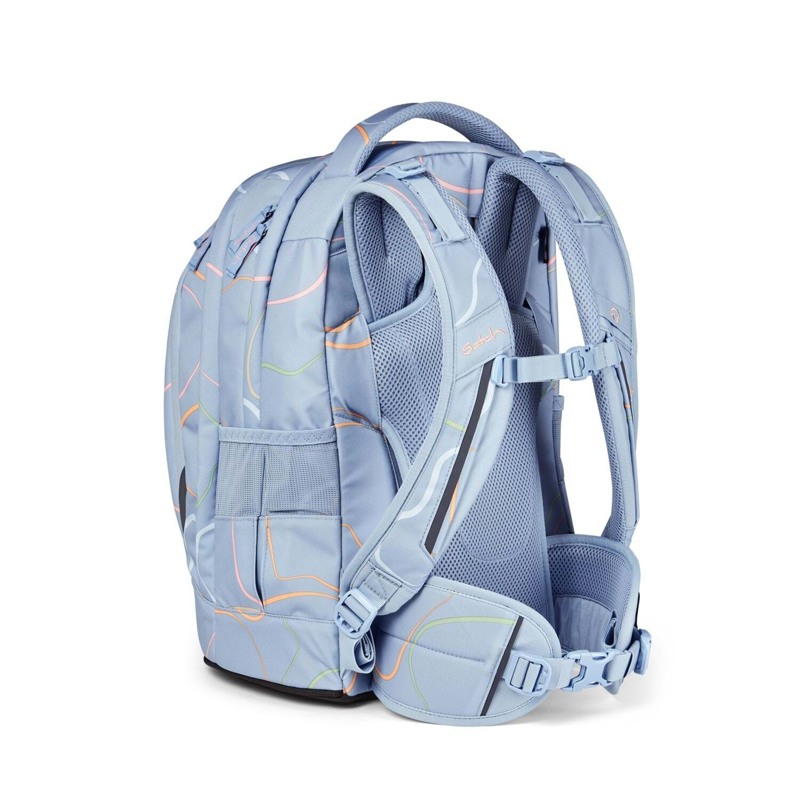 Satch Skoletaske Pack Vivid Blue Lyseblå 6