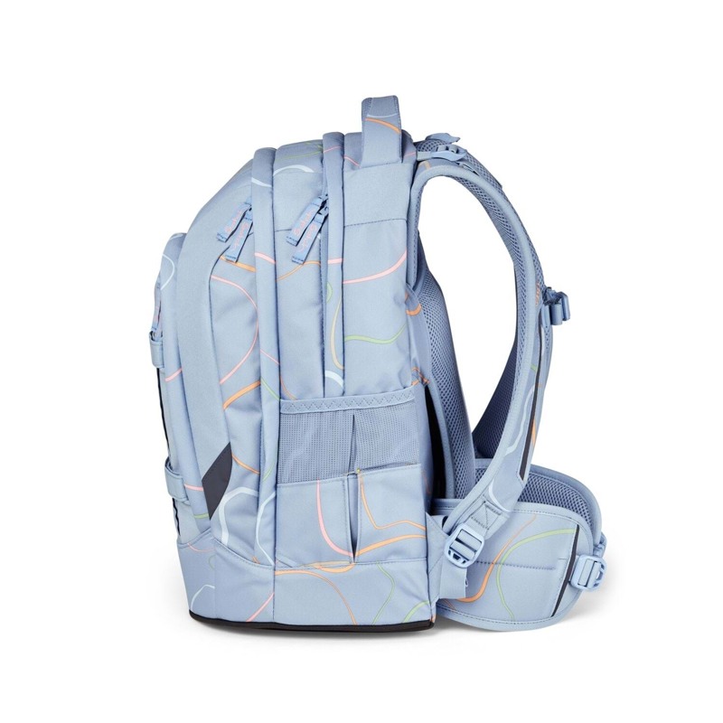 Satch Skoletaske Pack Vivid Blue Lyseblå 7