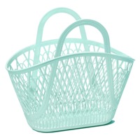Sun Jellies Shopper Betty Basket Mint 1