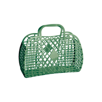 Sun Jellies Håndtaske S Retro Basket  Oliven 1