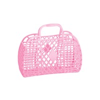 Sun Jellies Håndtaske S Retro Basket  Pink 1