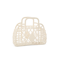 Sun Jellies Håndtaske Retro Basket Mini Creme 1