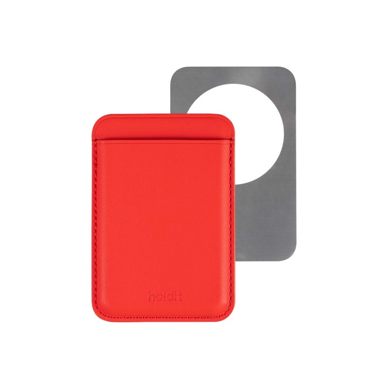 Holdit Kortholder Magnet Rød 3