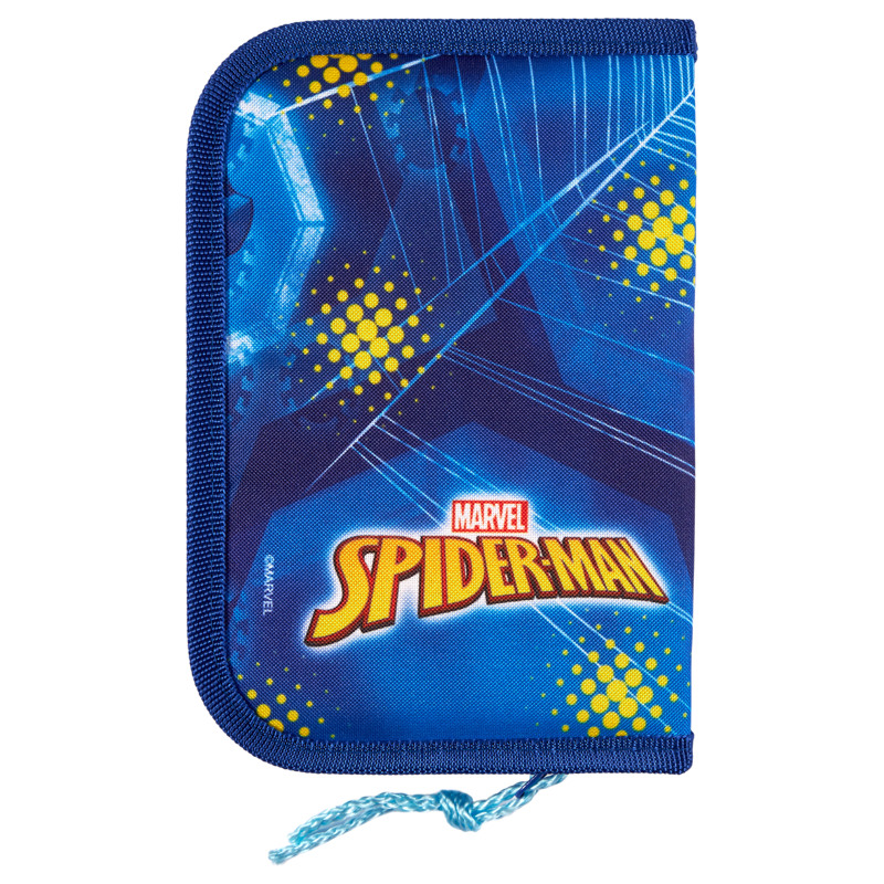 Spiderman Penalhus 1-lags med fyld Blå/rød 2