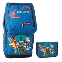 LEGO Bags Skoletaskesæt Optimo S Ninjago Mørk blå 1