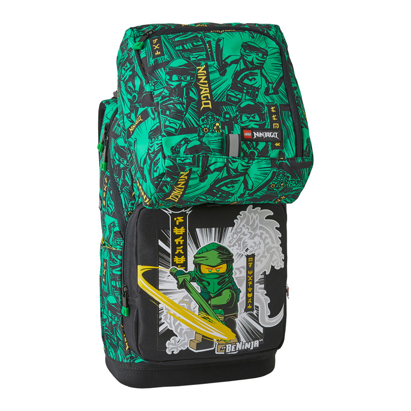 LEGO Skoletaskesæt Optimo S Ninjago Grøn/sort 3