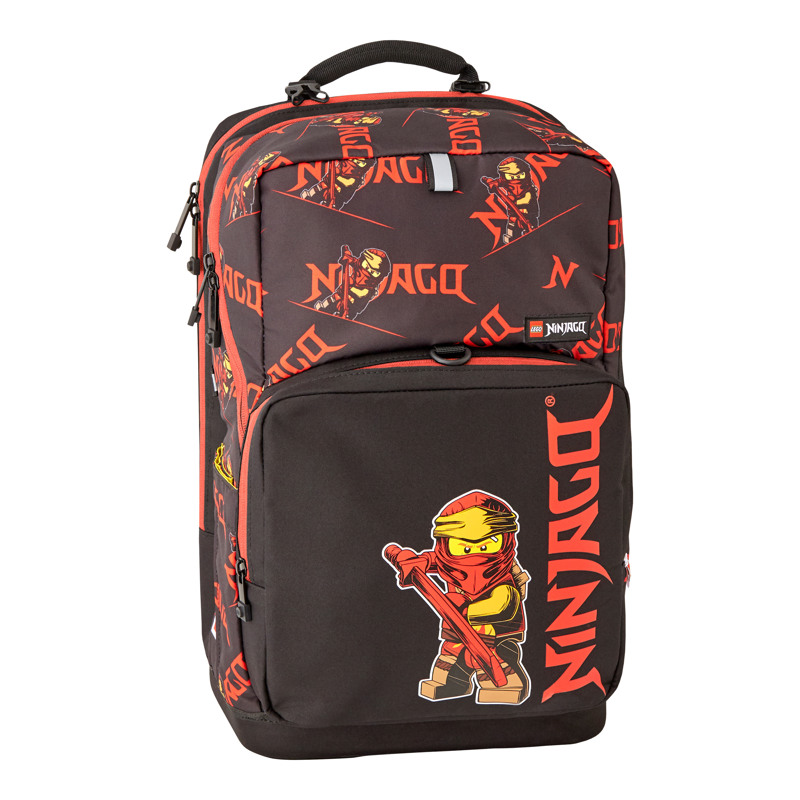 LEGO Bags Skoletaskesæt Maxi+ Ninjago Rød/sort 2