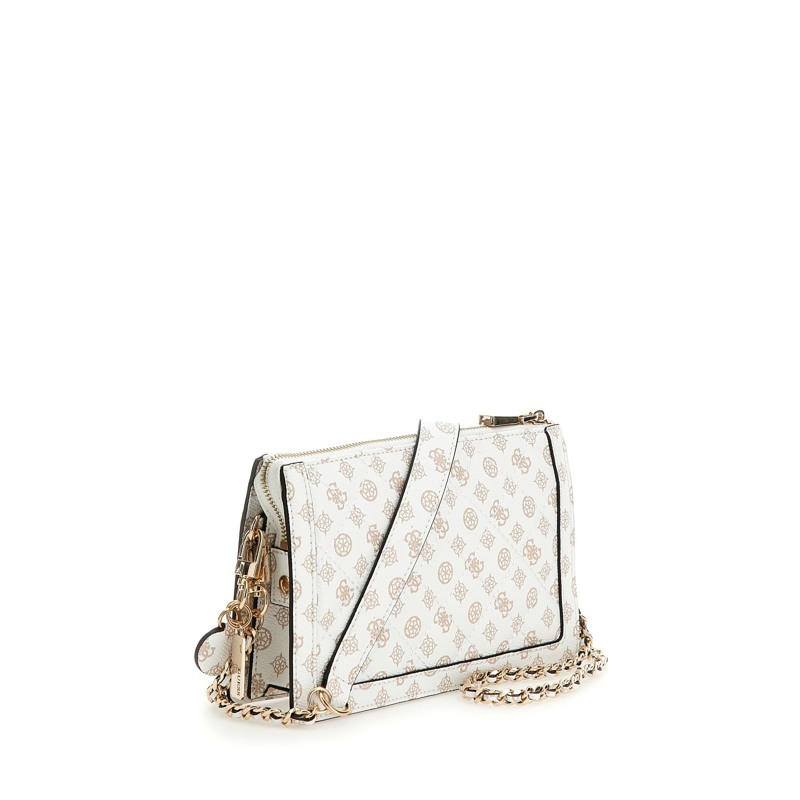 Guess Crossbody Abey Compartment  Hvid 2