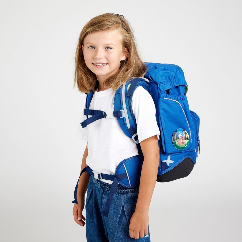 Ergobag Skoletaskesæt Pack Eco Hero Blå 11